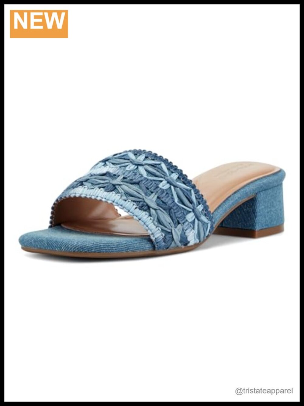 Easy Spirit Rosario Slide Sandal with Arch Support and Cushioning